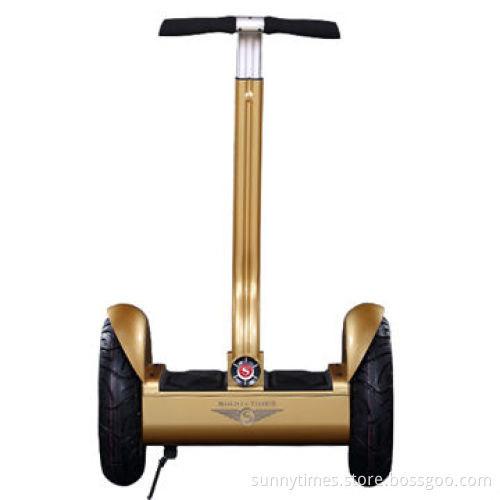 China Stepping 2-wheel Self-balancing Scooter Electric Chariot, CE Certified